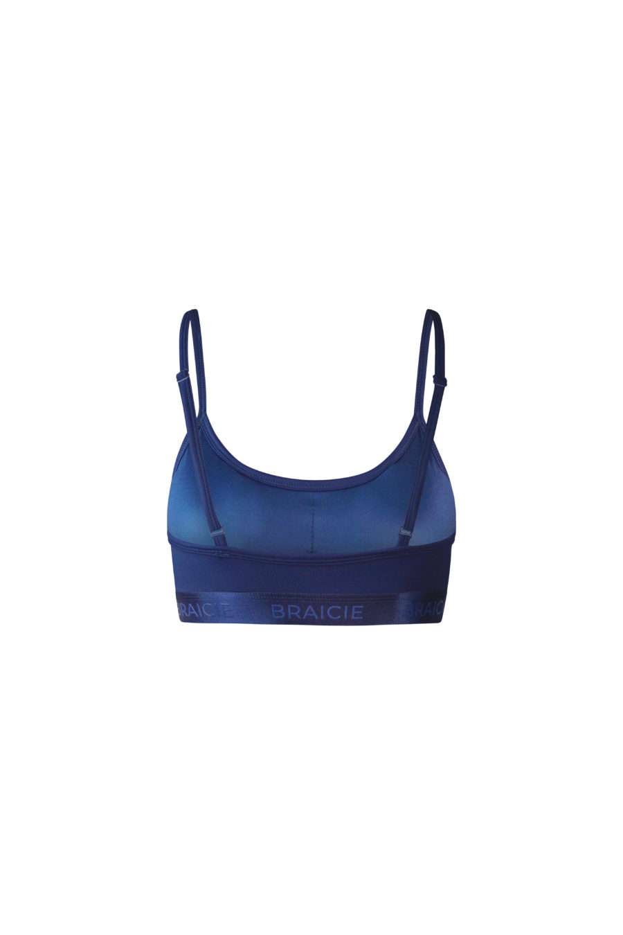Atmungsaktiver Damen Sport-BH blau für Yoga und Pilates oder Fitness